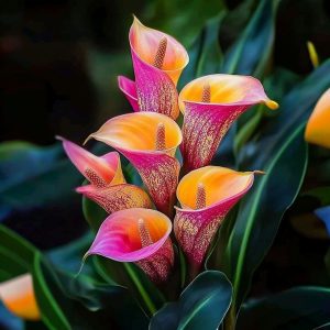 Калла Оникс купить по цене от 450р. в интернет-магазине «Посадика» с доставкой почтой в в Пудоже и по всей России – [изображение №1].